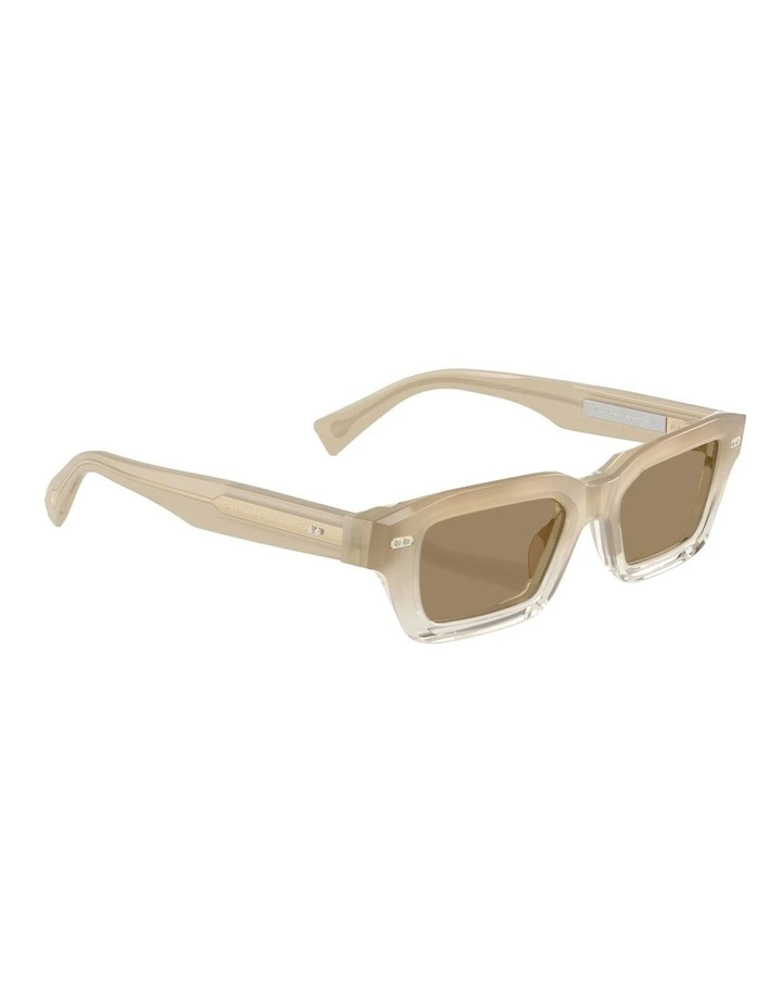 Brunello Cucinelli MARLA Acetate Sunglasses in White image 5