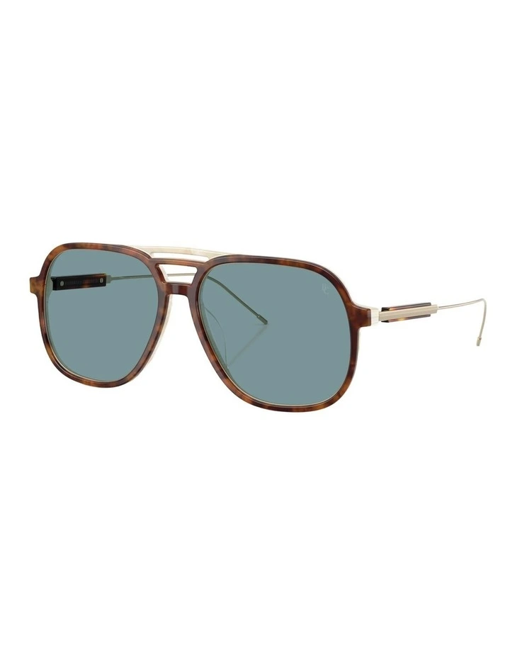Brunello Cucinelli  Acetate Sunglasses in Tortoise image 1
