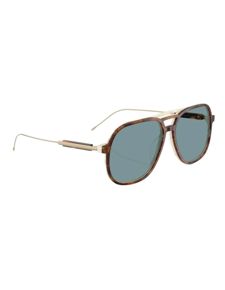 Brunello Cucinelli  Acetate Sunglasses in Tortoise image 3