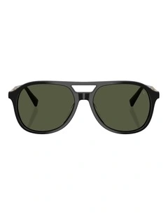 Brunello Cucinelli  Acetate Sunglasses in Black