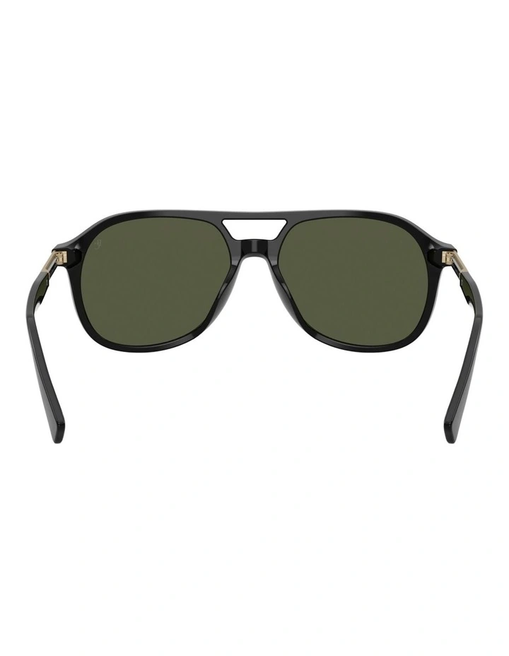 Brunello Cucinelli  Acetate Sunglasses in Black image 2