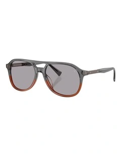 Brunello Cucinelli  Acetate Polarised Sunglasses in Black