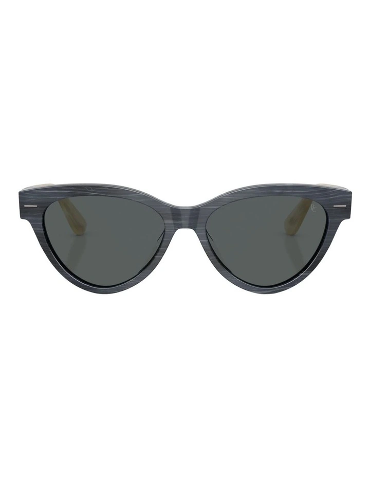 Brunello Cucinelli  Acetate Polarised Sunglasses in Black image 1