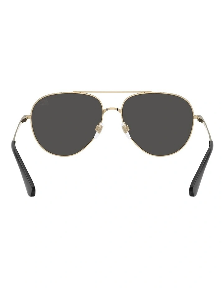 Burberry Metal Sunglasses in Gold image 1