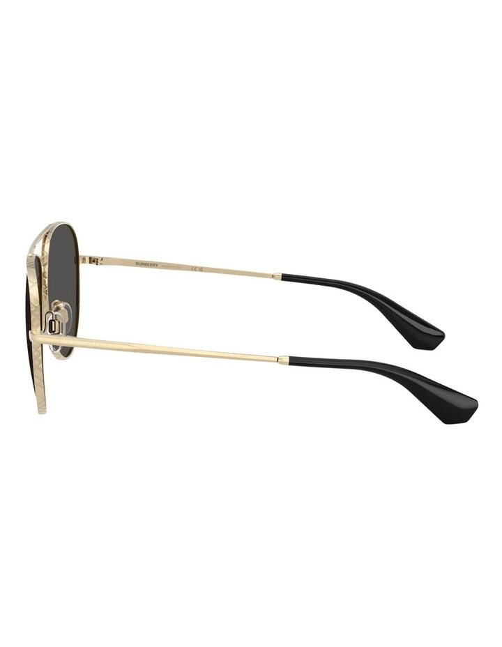 Burberry Metal Sunglasses in Gold image 2