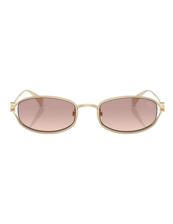 Burberry Metal Sunglasses in Gold image 2