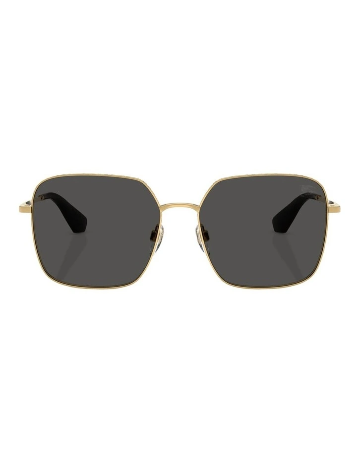 Burberry Metal Sunglasses in Gold image 2