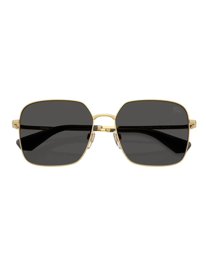 Burberry Metal Sunglasses in Gold image 4