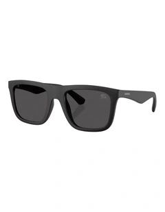 Burberry  Injected Sunglasses in Black