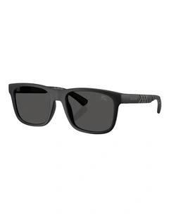 Burberry  Injected Sunglasses in Black