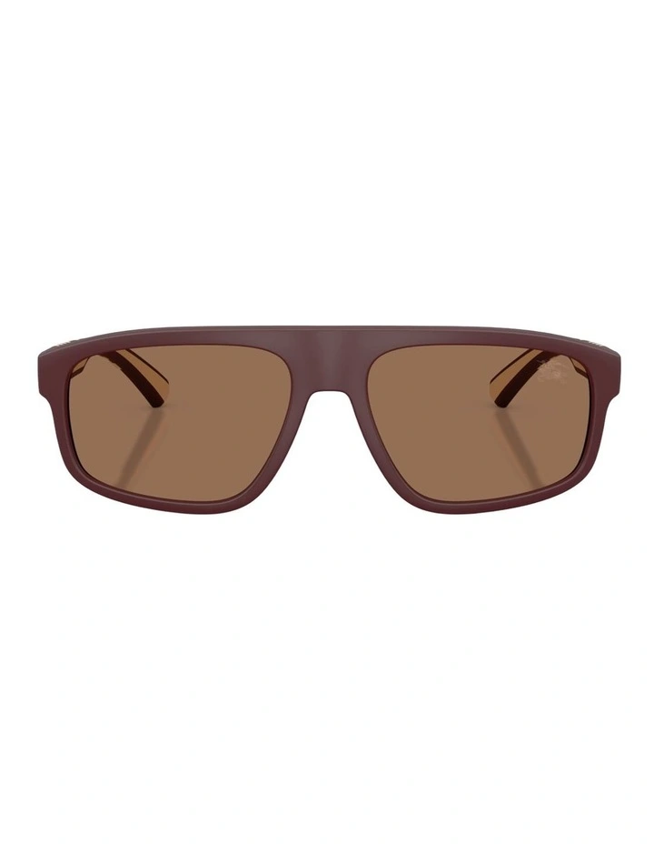 Burberry Injected Sunglasses in Red image 1