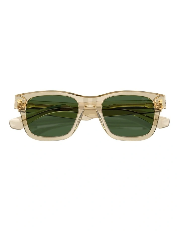 Burberry Acetate Sunglasses in Beige image 3