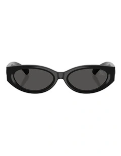 Burberry  Injected Sunglasses in Black