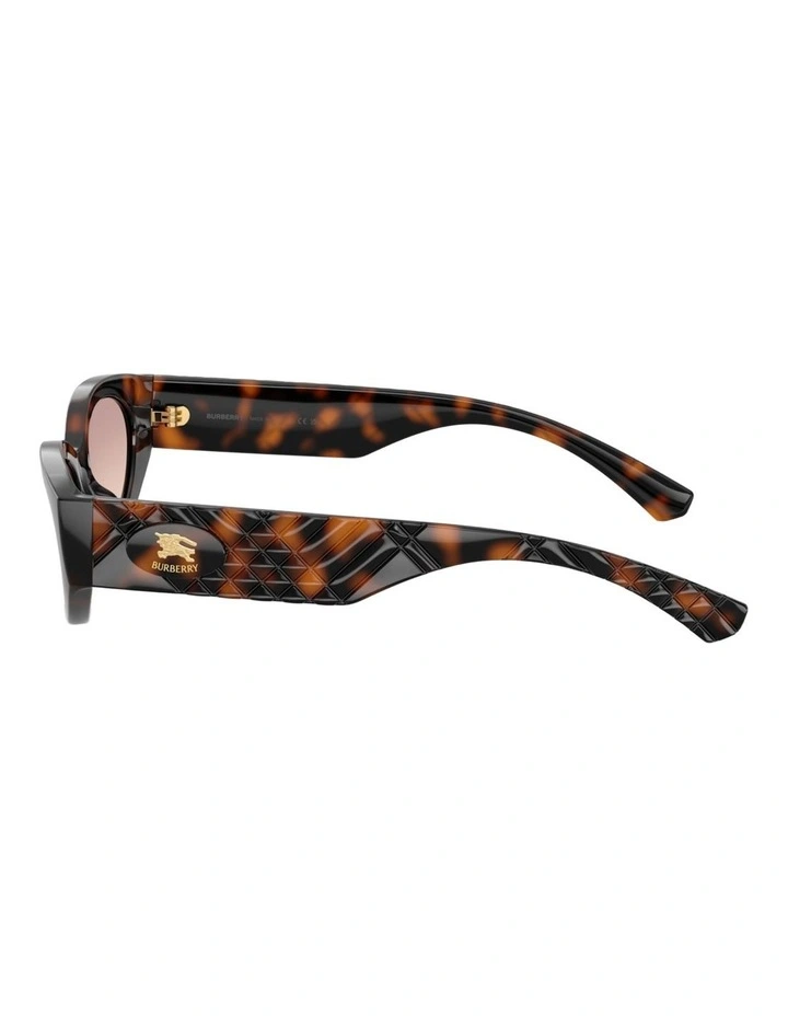 Burberry Injected Sunglasses in Brown image 3
