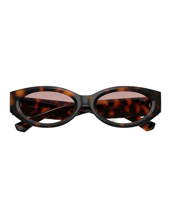 Burberry Injected Sunglasses in Brown image 4