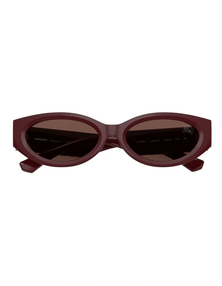 Burberry Injected Sunglasses in Red image 4