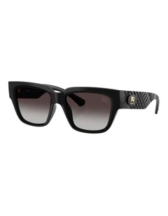 Burberry  Injected Sunglasses in Black
