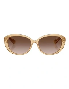 Burberry  Acetate Sunglasses in Yellow