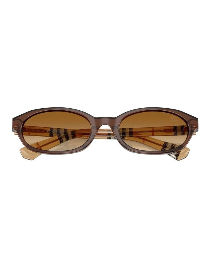 Burberry Acetate Sunglasses in Brown image 3
