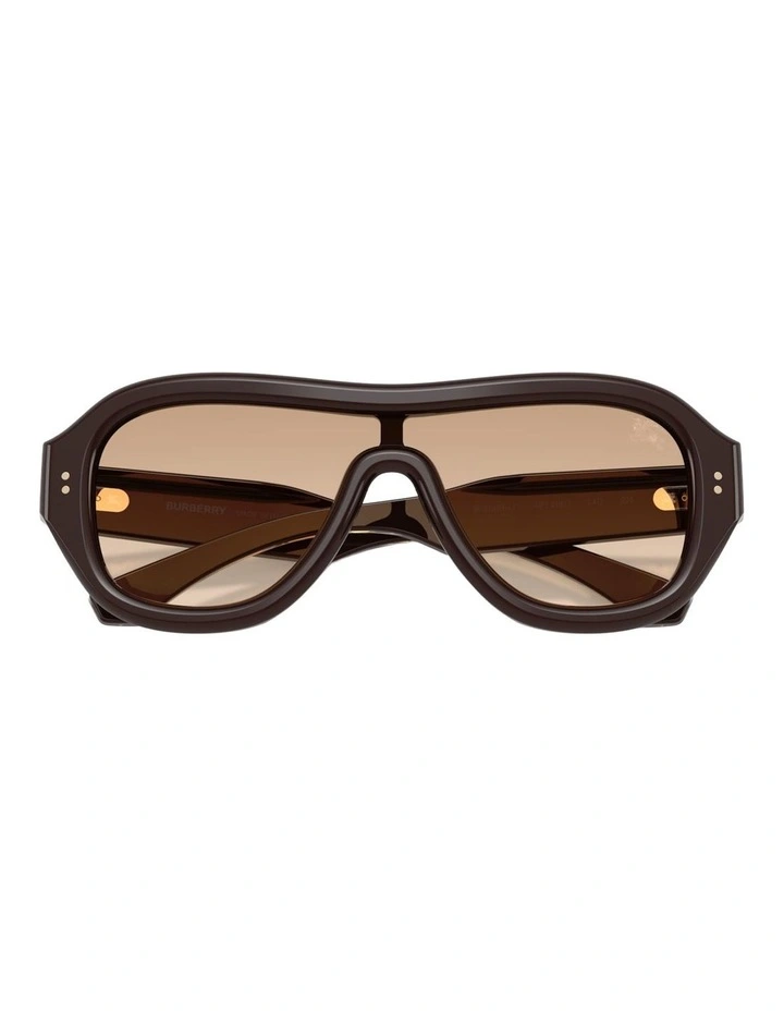 Burberry  Acetate Sunglasses in Brown image 4