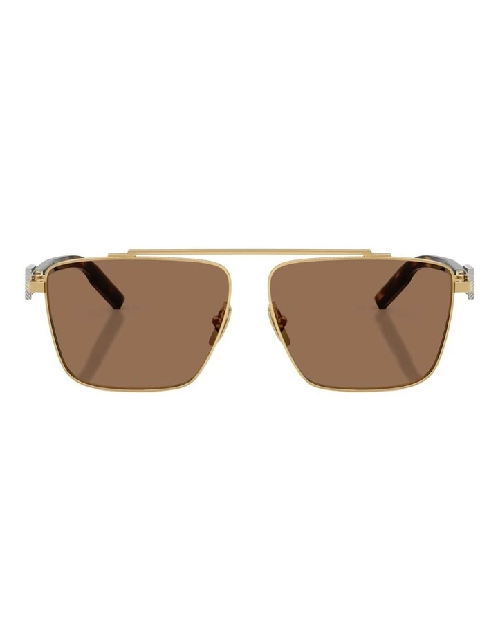 Dolce&Gabbana  Metal Sunglasses in Gold image 2