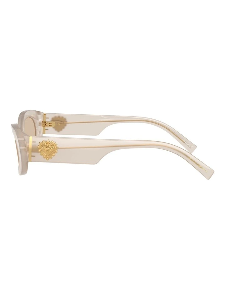 Dolce&Gabbana  Acetate Sunglasses in Ivory image 2