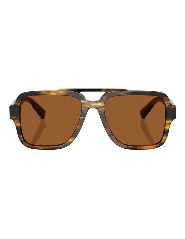 Dolce&Gabbana Acetate Sunglasses in Tortoise image 2