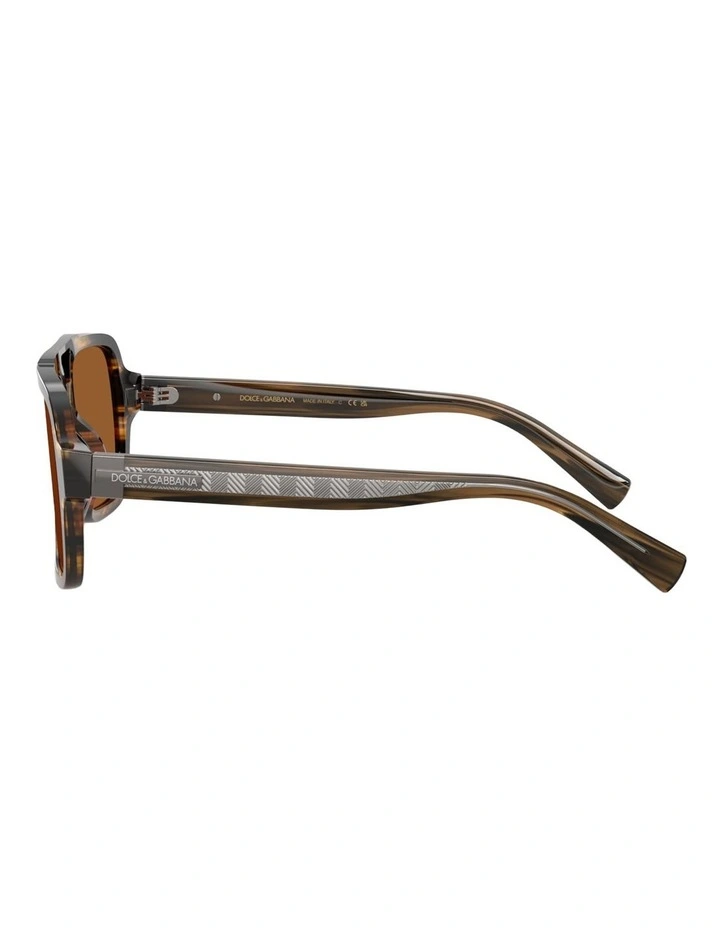 Dolce&Gabbana Acetate Sunglasses in Tortoise image 3
