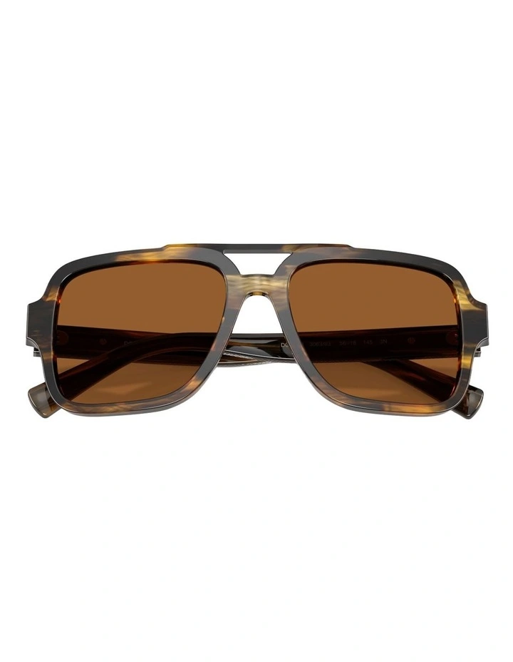 Dolce&Gabbana Acetate Sunglasses in Tortoise image 4