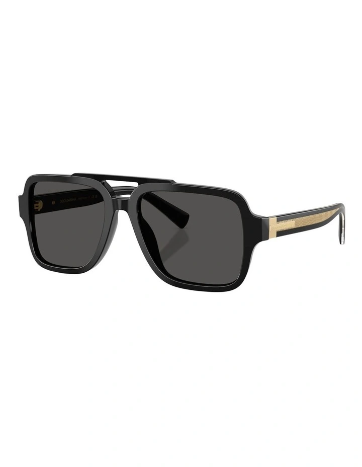 Dolce&Gabbana  Acetate Sunglasses in Black image 1