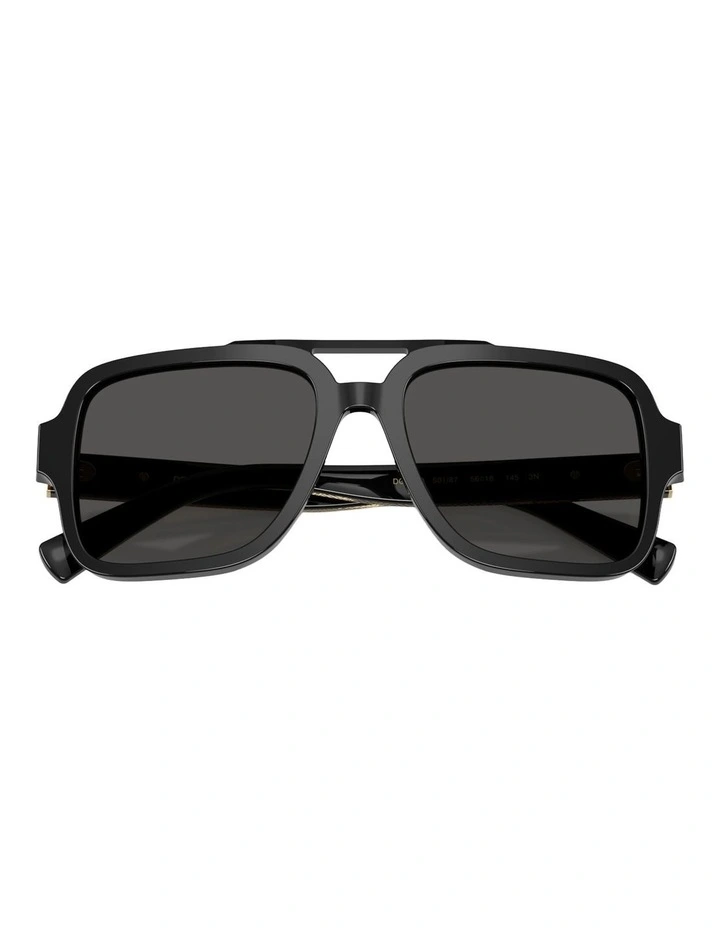 Dolce&Gabbana  Acetate Sunglasses in Black image 4