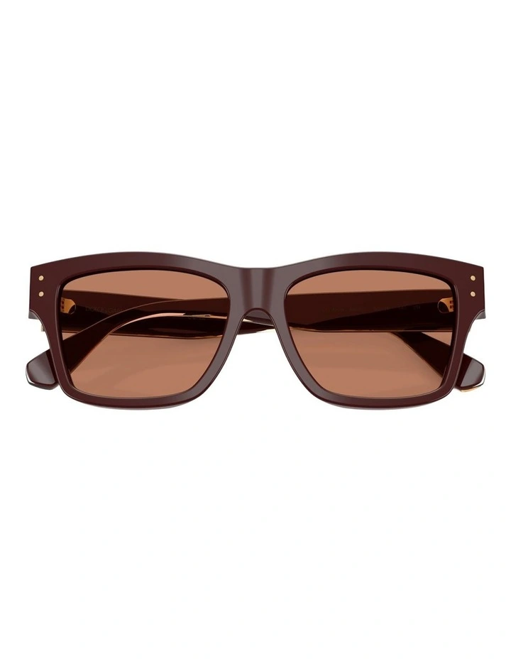 Dolce&Gabbana Acetate Sunglasses in Brown image 3