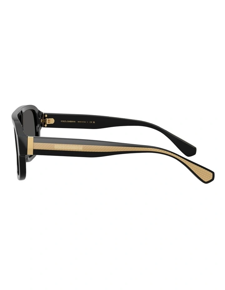 Dolce&Gabbana Acetate Sunglasses in Black image 2