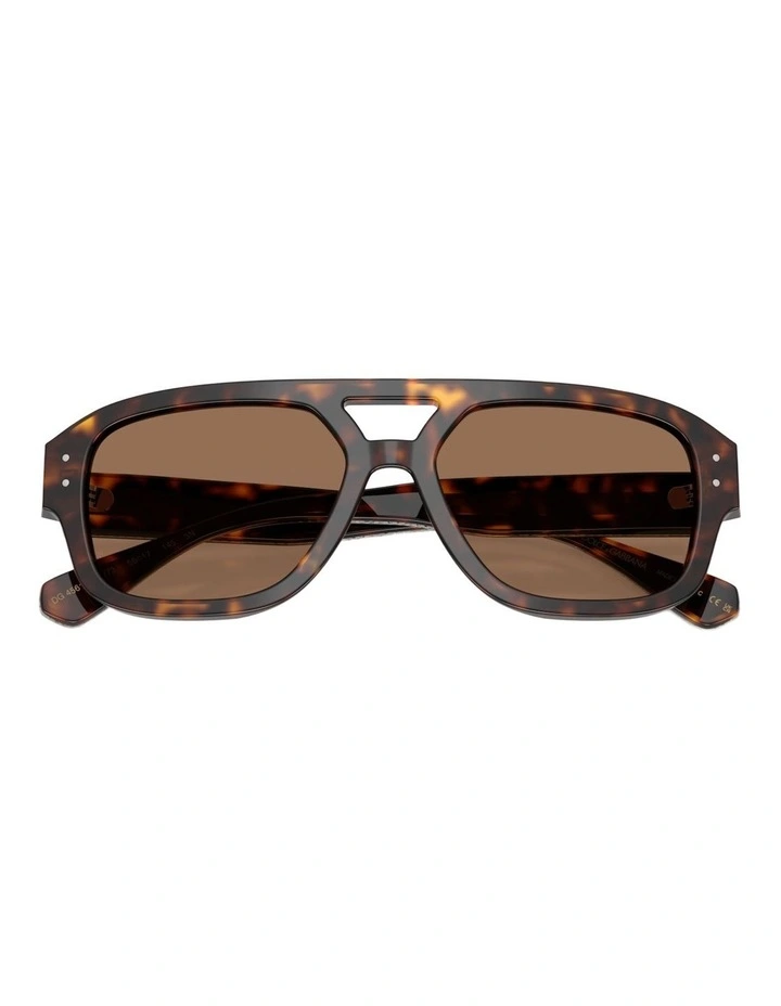 Dolce&Gabbana Acetate Sunglasses in Tortoise image 4