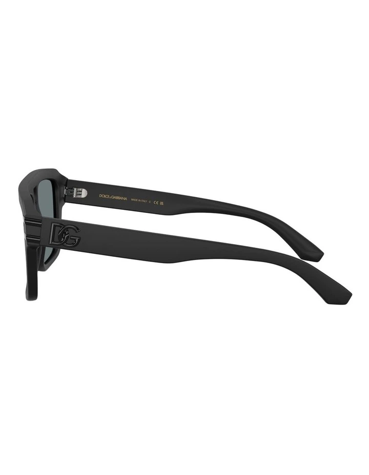 Dolce&Gabbana  Acetate Sunglasses in Black image 3