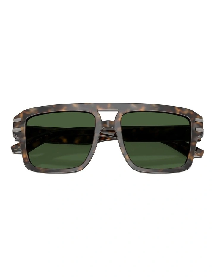 Dolce&Gabbana  Acetate Sunglasses in Brown image 3