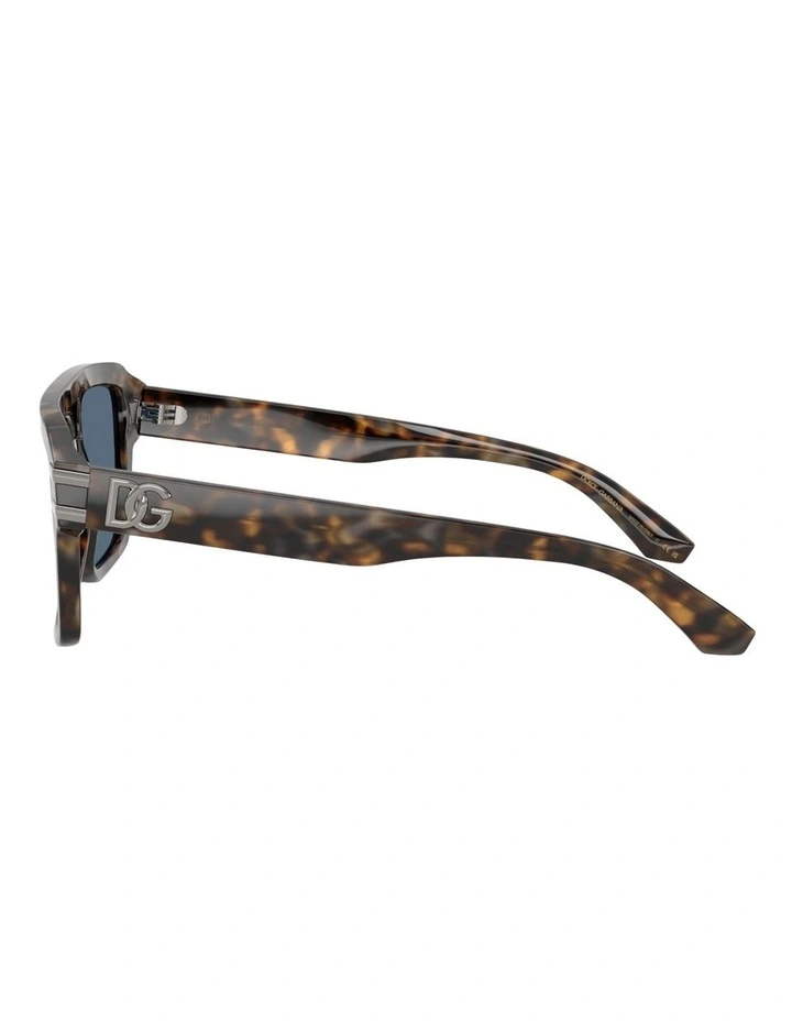 Dolce&Gabbana Acetate Sunglasses in Blue image 3