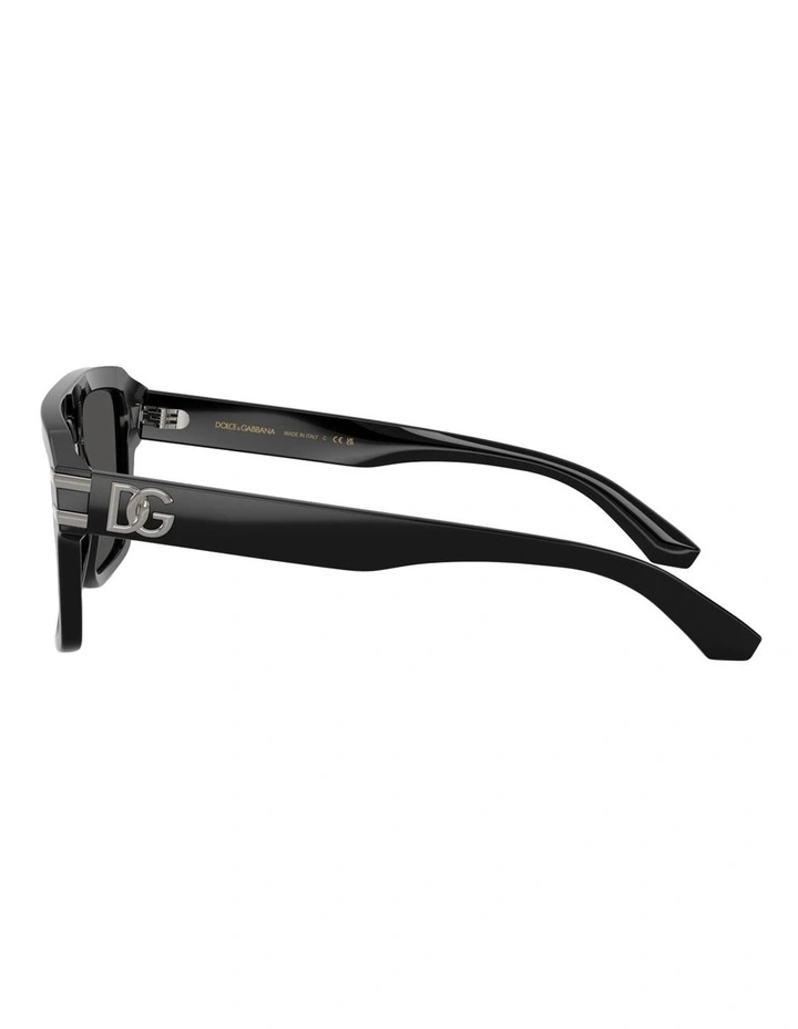 Dolce&Gabbana Acetate Sunglasses in Black image 2