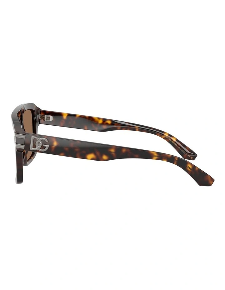 Dolce&Gabbana Acetate Sunglasses in Tortoise image 3