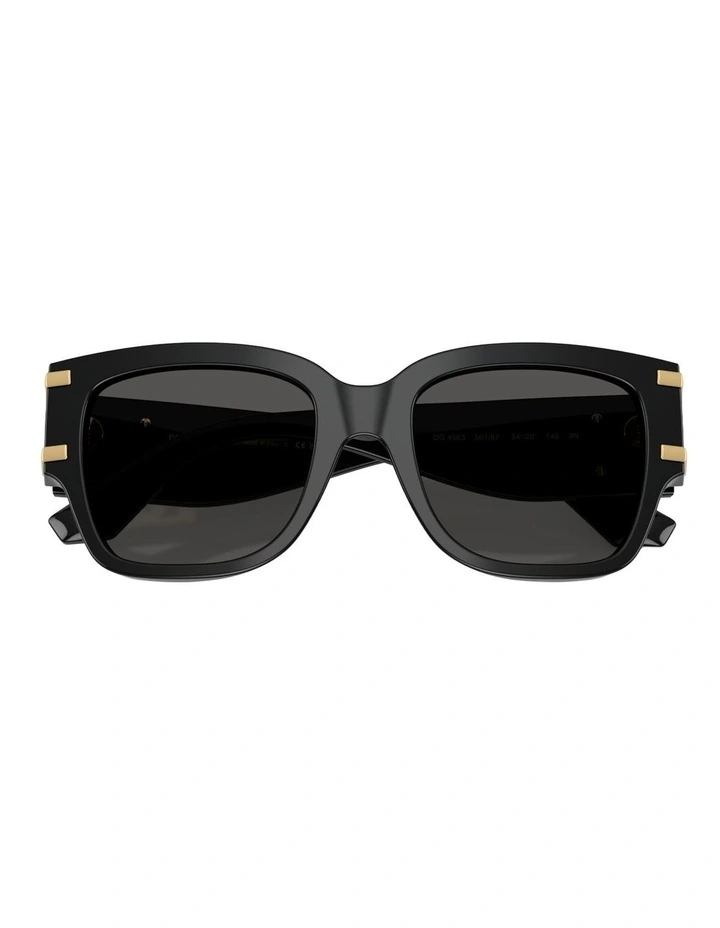 Dolce&Gabbana Acetate Sunglasses in Black image 3