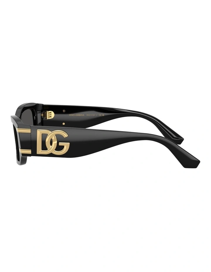 Dolce&Gabbana Acetate Sunglasses in Black image 2