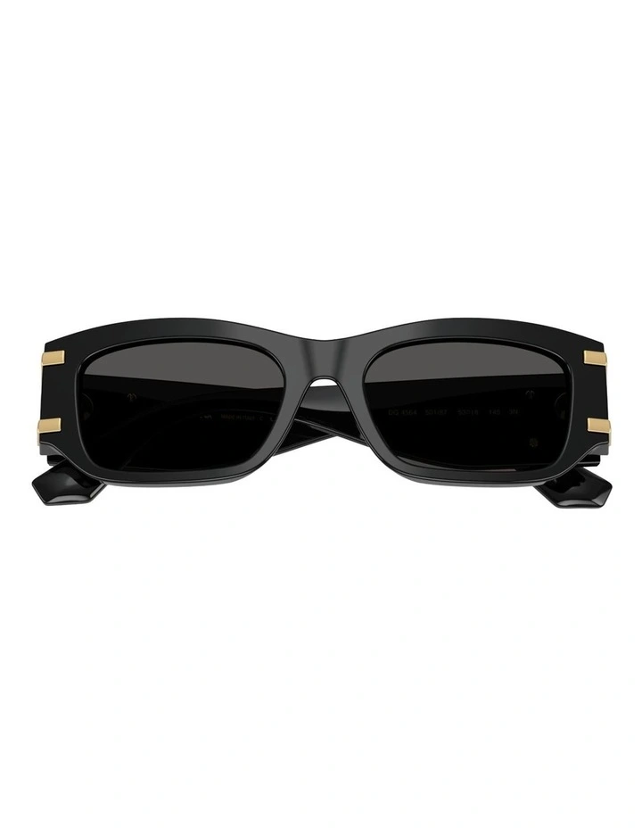 Dolce&Gabbana Acetate Sunglasses in Black image 3