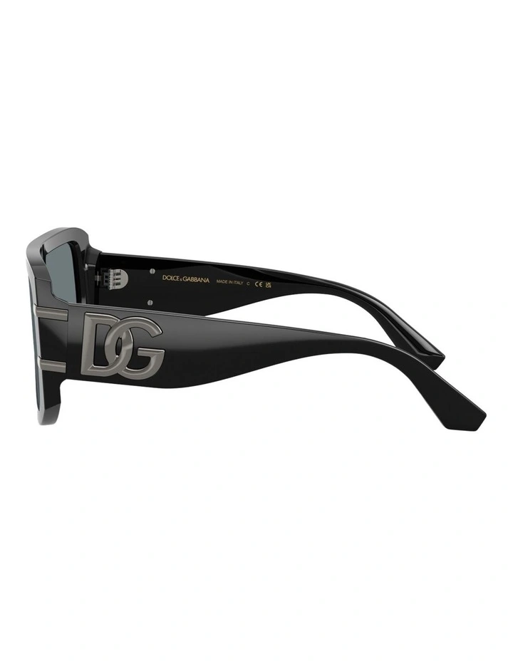 Dolce&Gabbana Acetate Sunglasses in Black image 3