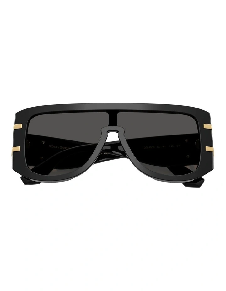 Dolce&Gabbana Acetate Sunglasses in Black image 4