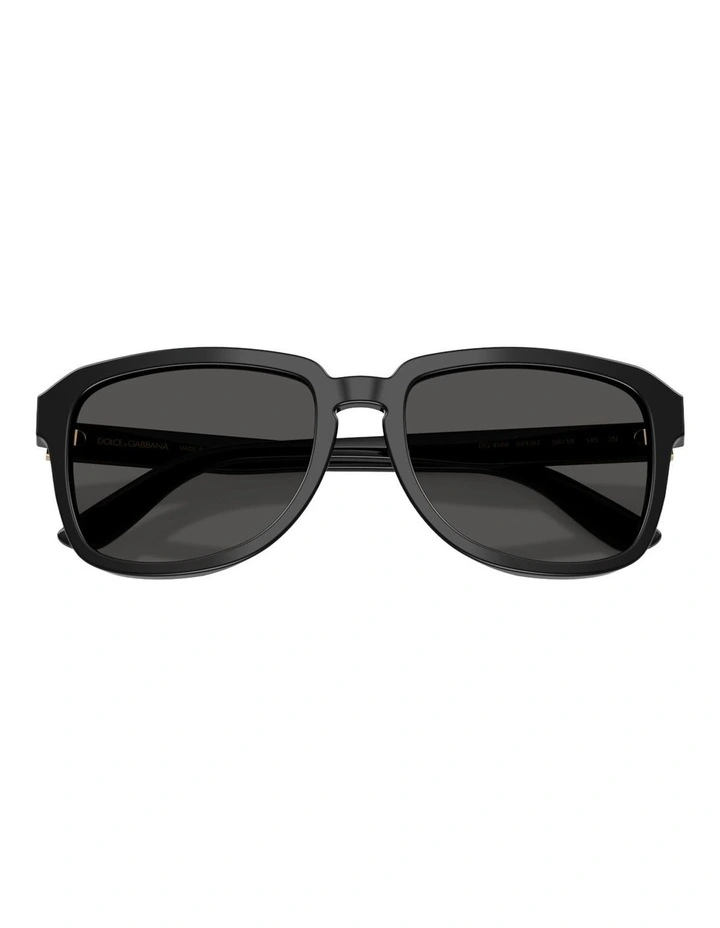 Dolce&Gabbana Acetate Sunglasses in Black image 3