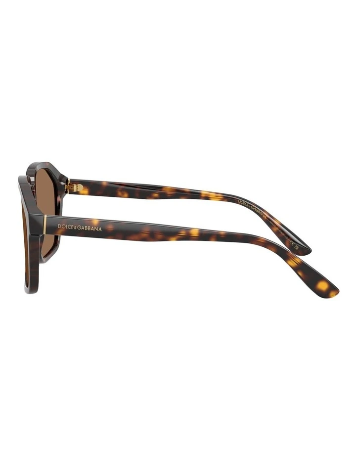 Dolce&Gabbana Acetate Sunglasses in Tortoise image 3