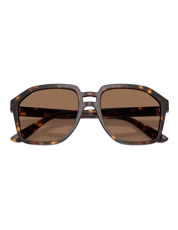 Dolce&Gabbana Acetate Sunglasses in Tortoise image 4