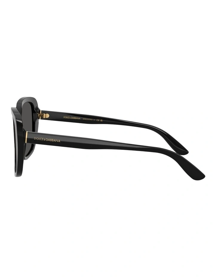 Dolce&Gabbana  Acetate Sunglasses in Black image 3