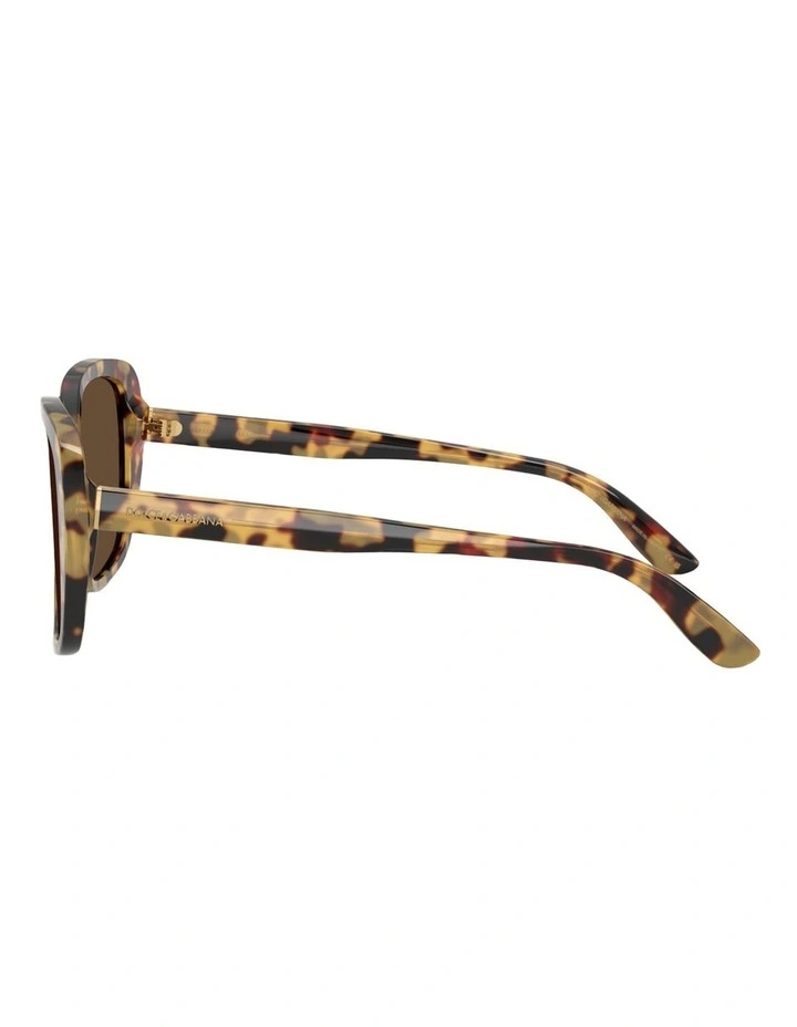 Dolce&Gabbana Acetate Sunglasses in Tortoise image 3