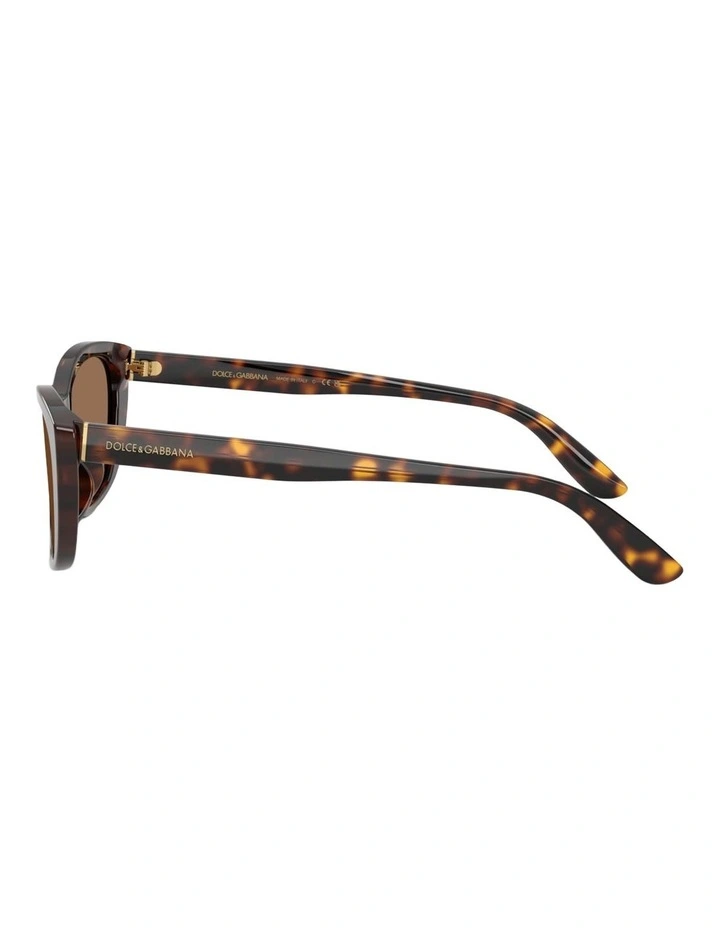 Dolce&Gabbana Acetate Sunglasses in Tortoise image 3